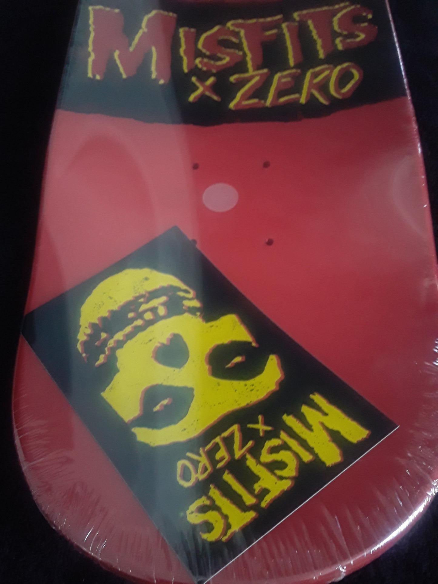 Zero X Misfits JFK Assassination 1st ed. Ltd 300 collectors skate deck 8.375"