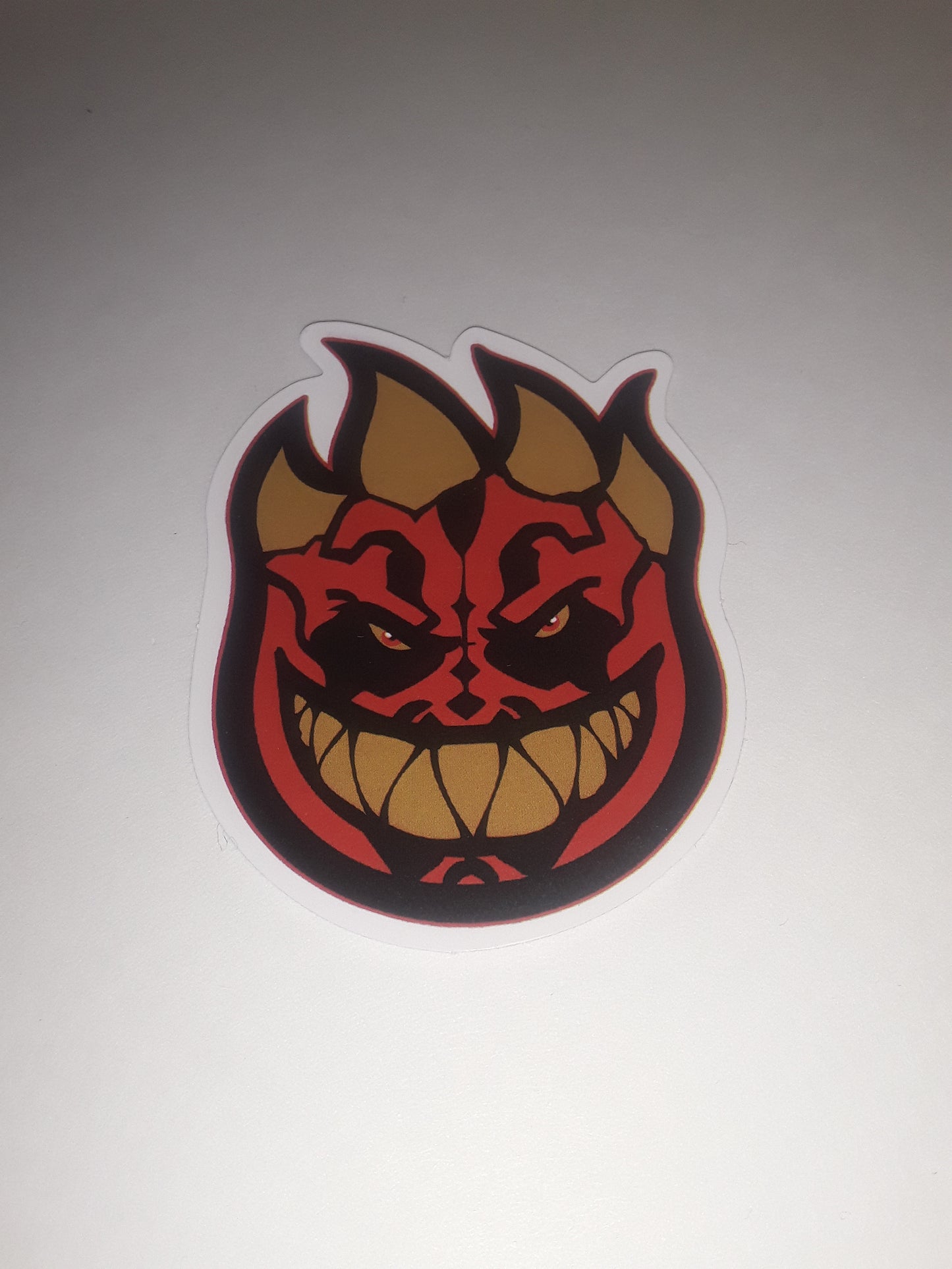 Spitfire Wheels Star Wars Darth Maul Bighead Skateboarding Sticker Sm
