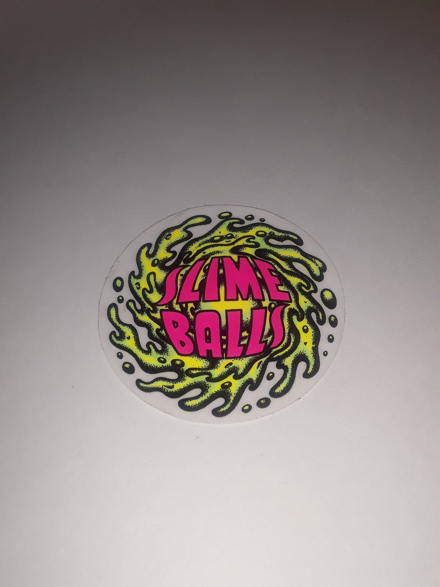 Santa Cruz Slimeballs Skateboarding Sticker Sm