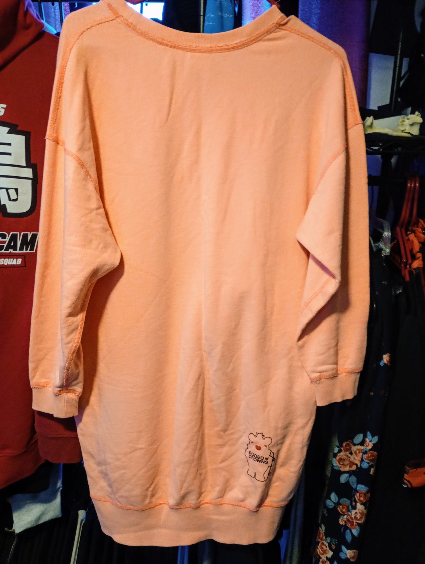 Thrasher x Rodeo Crowns collab Japan ltd edition Sweater Dress Women's Large
