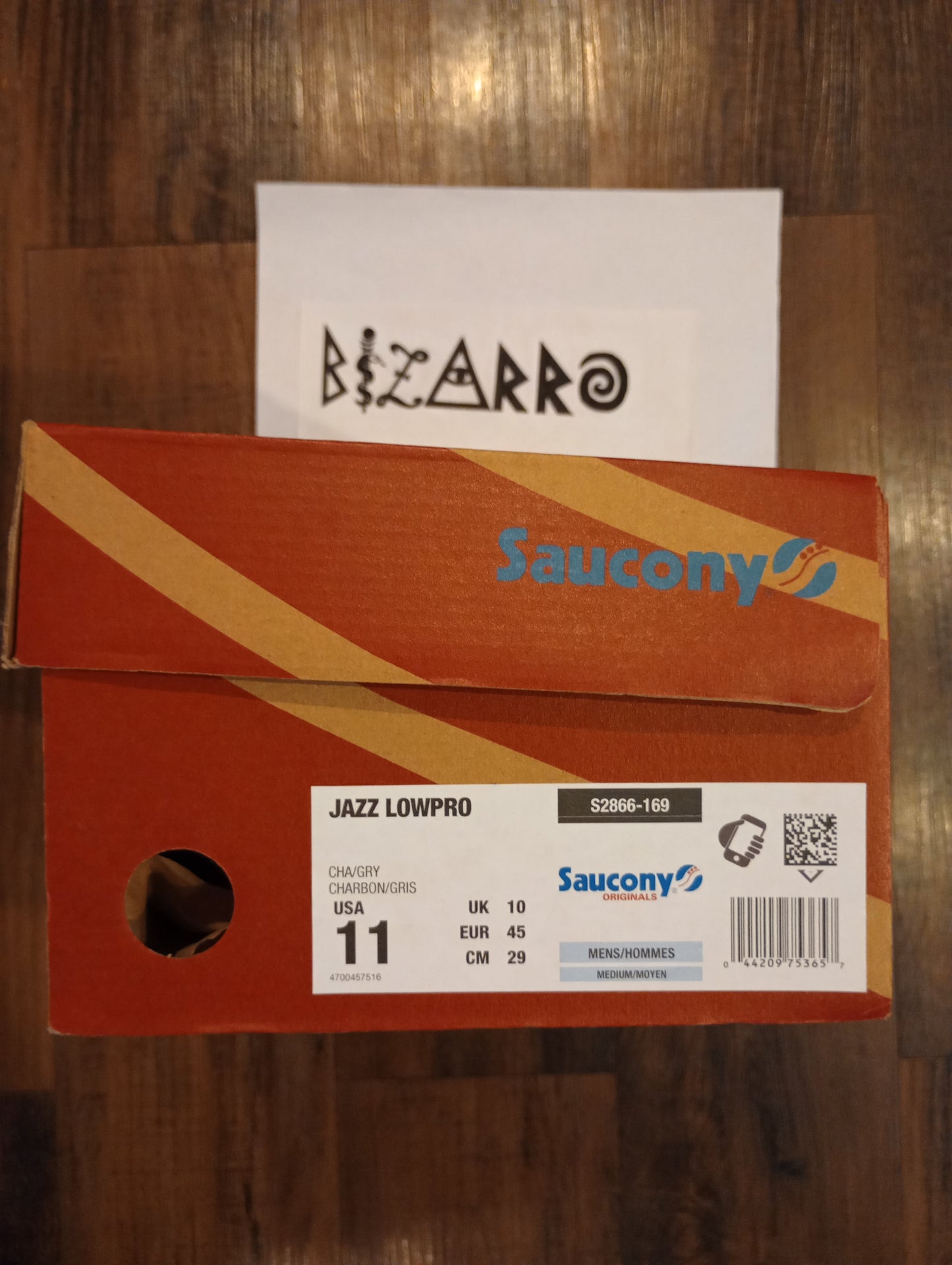 Saucony Low Pro Jazz Athletic sneakers HC Two Tone Charcoal Grey 11