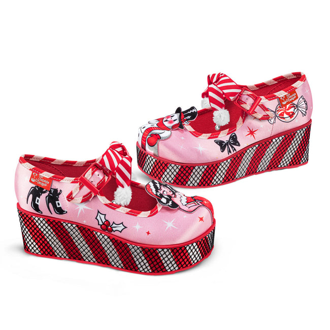Hot Chocolate Design Chocolaticas® Betty Claus Women's Mary Jane Platform