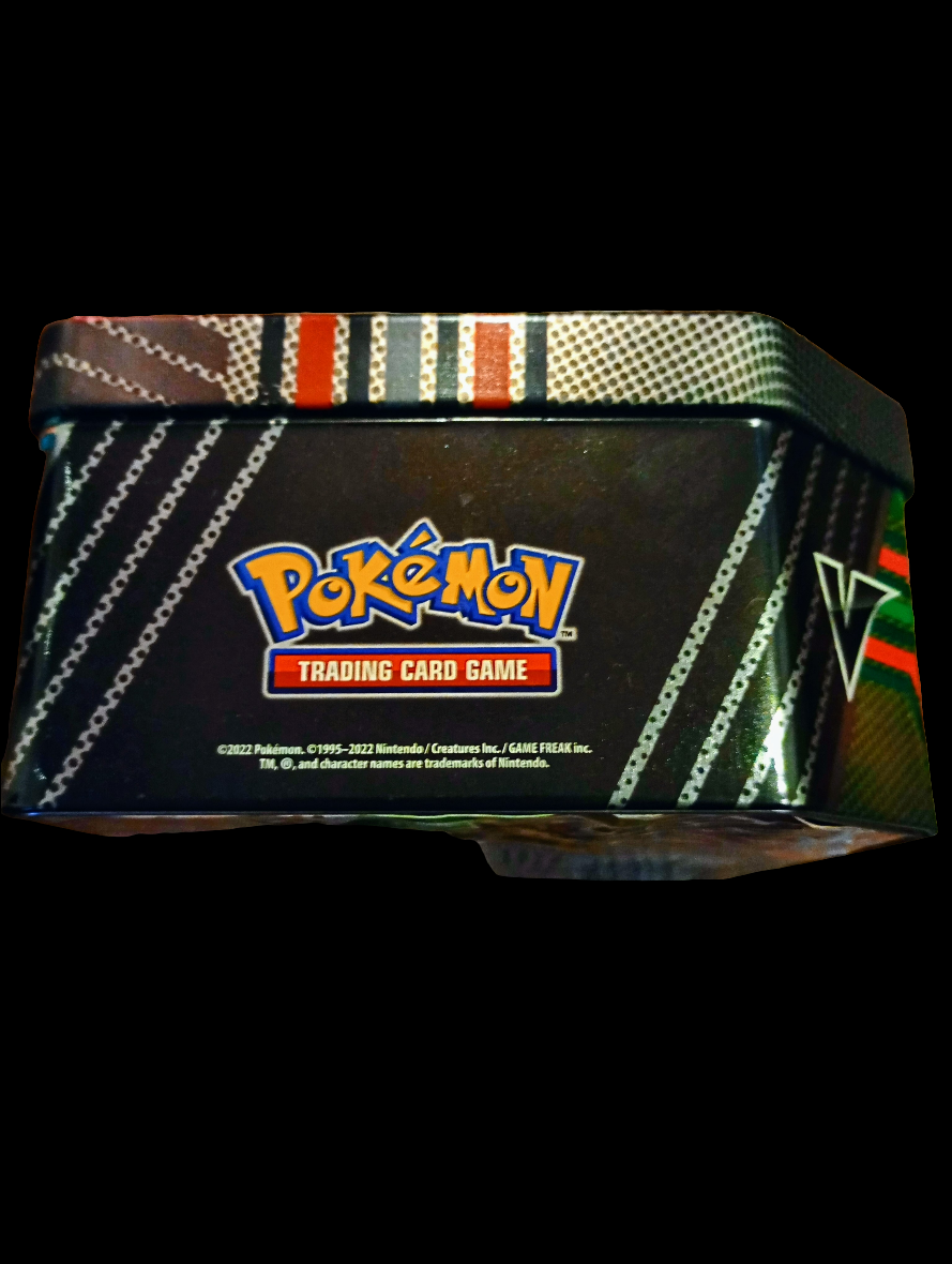 Pokémon TCG: Hidden Potential Giratina V Metal Collectors Tin Keepsake/Storage (empty box)