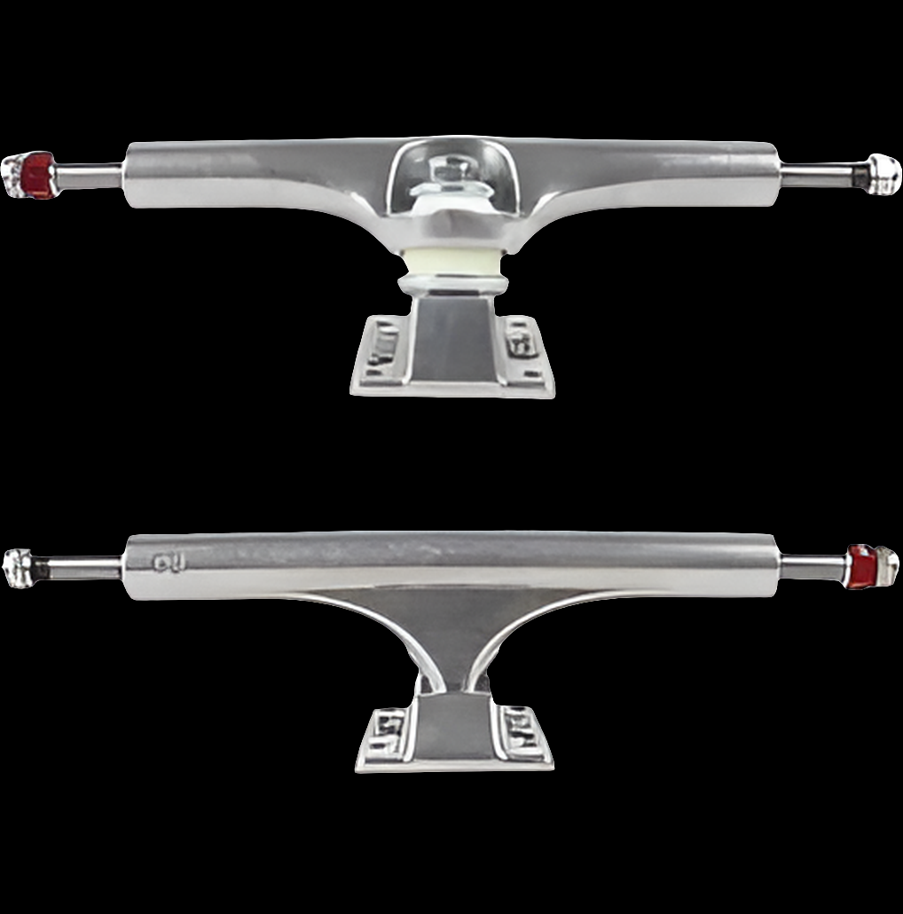 ACE AF1 Polished 80 Skate Trucks with rethreading nut (fits 10"+)