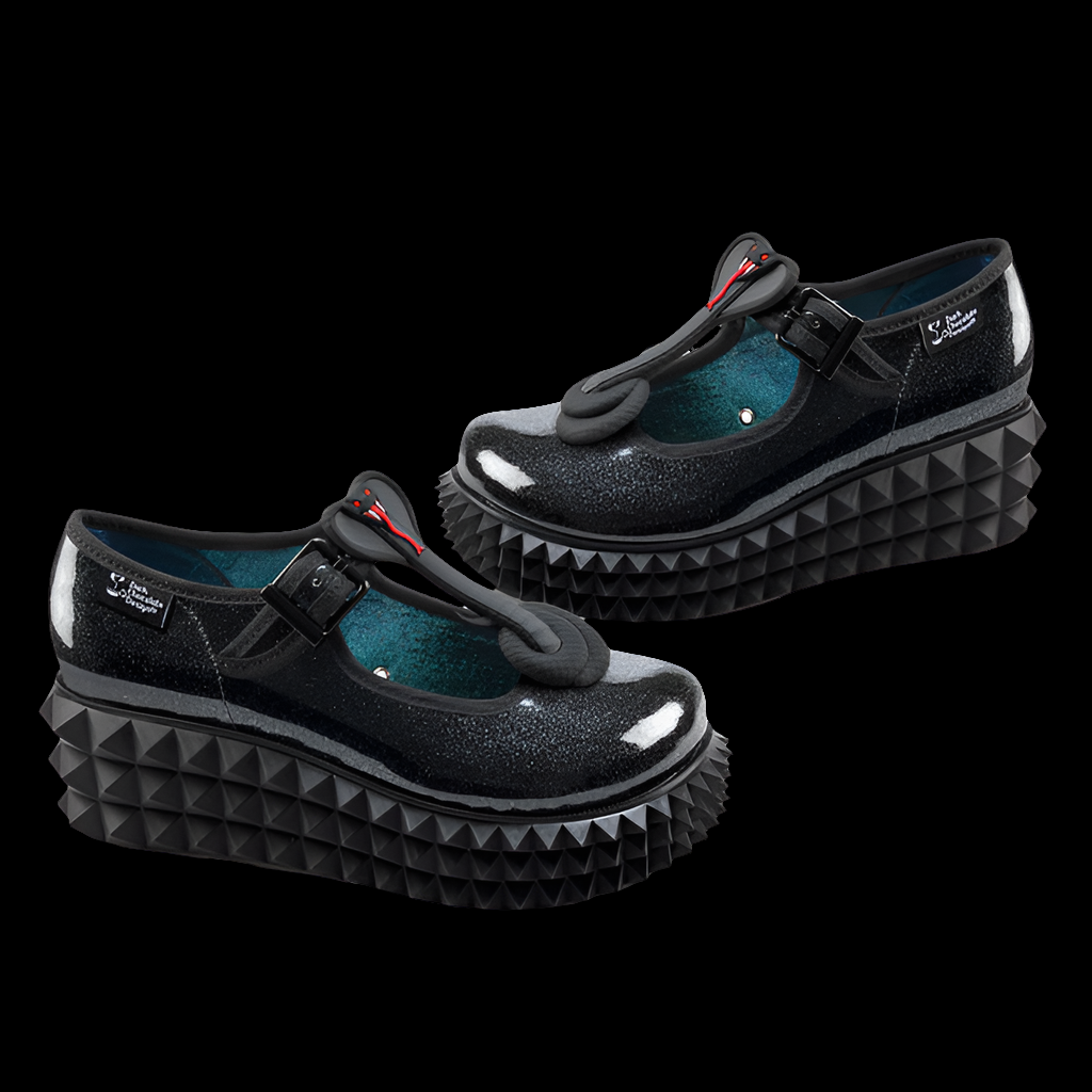 Hot Chocolate Design (Dark Chocolate) Chocolaticas® Cobra Women's Mary Jane Platform