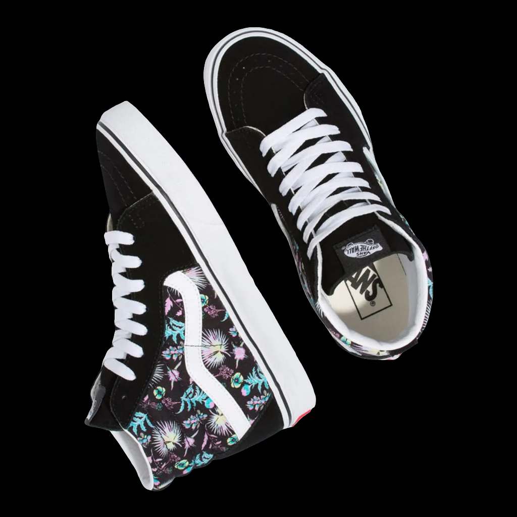 Vans Sk8 Hi (2021) Paradise Floral Hi-Top skate shoes