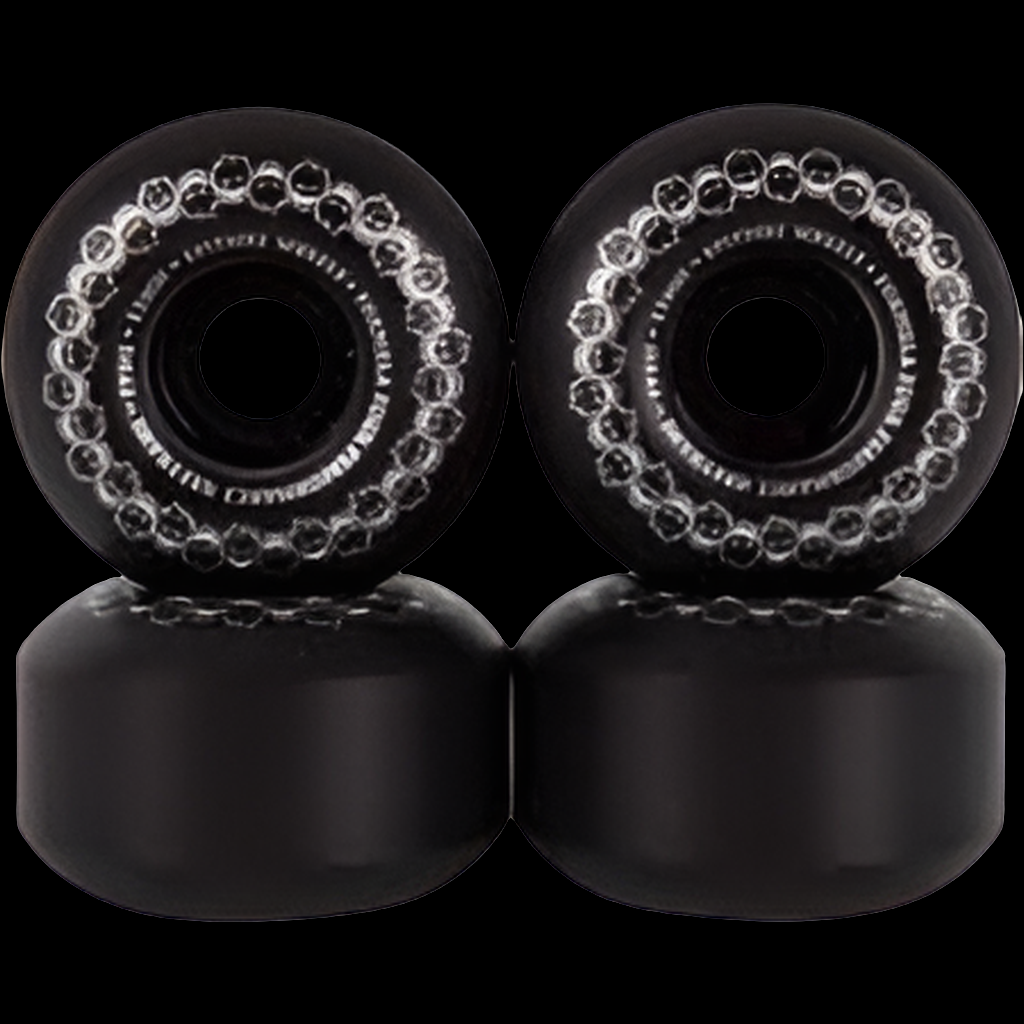 Spitfire Repeater Classic Formula Four Wheels Black 53mm 99du