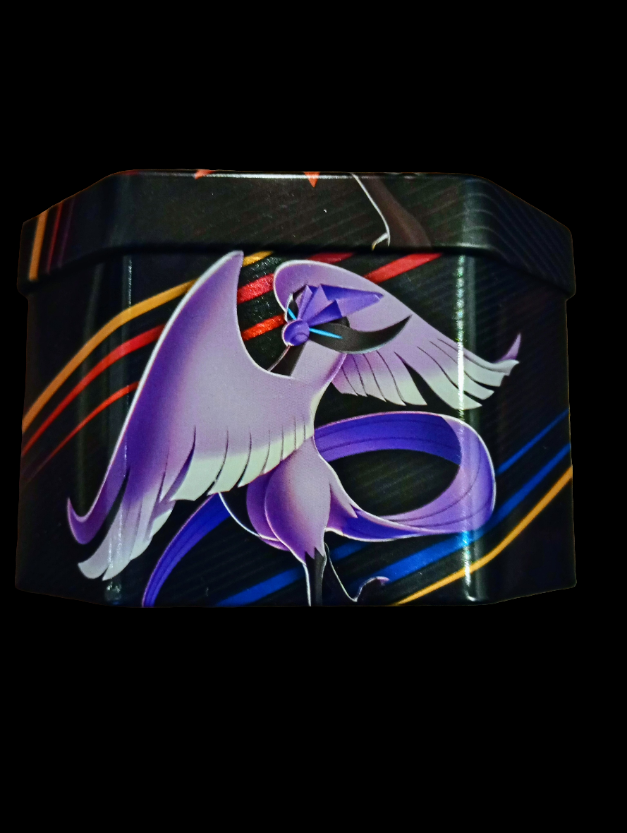 Pokémon TCG: Crown Zenith Galarian Articuno Metal Collectors Tin Keepsake/Storage (empty box)