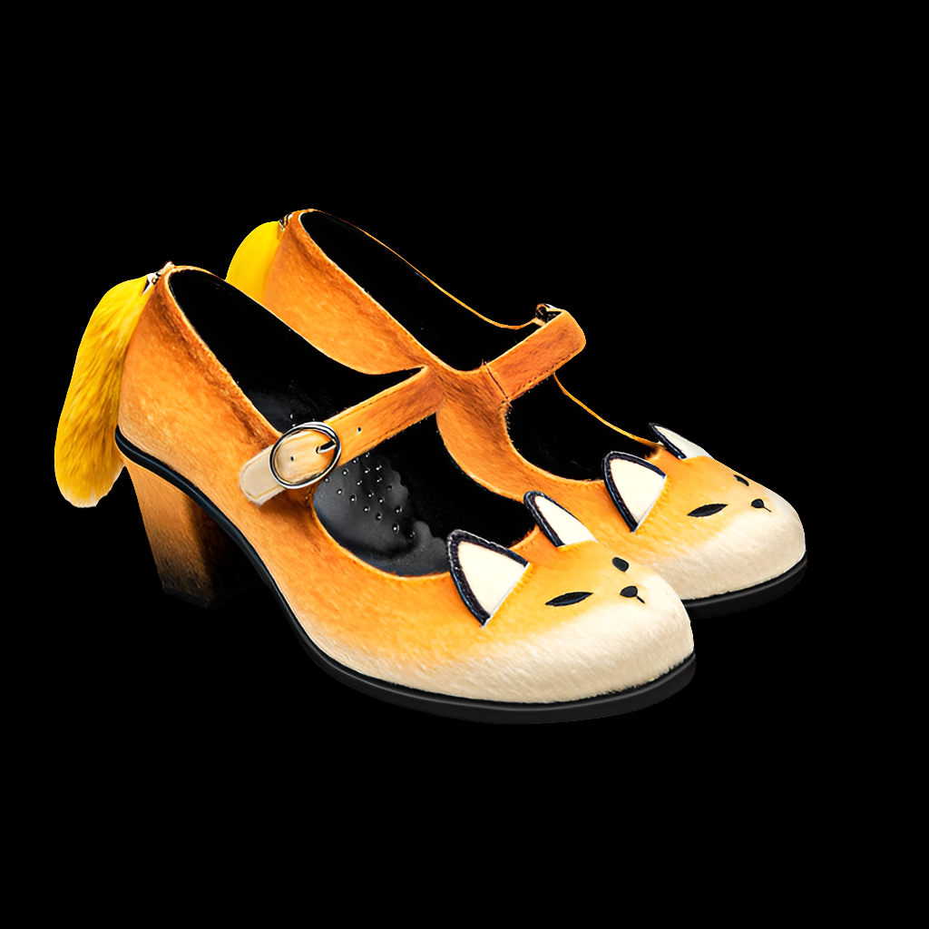 Hot Chocolate Design Chocolaticas® Mid Heels Fox Women's Mary Jane Pump