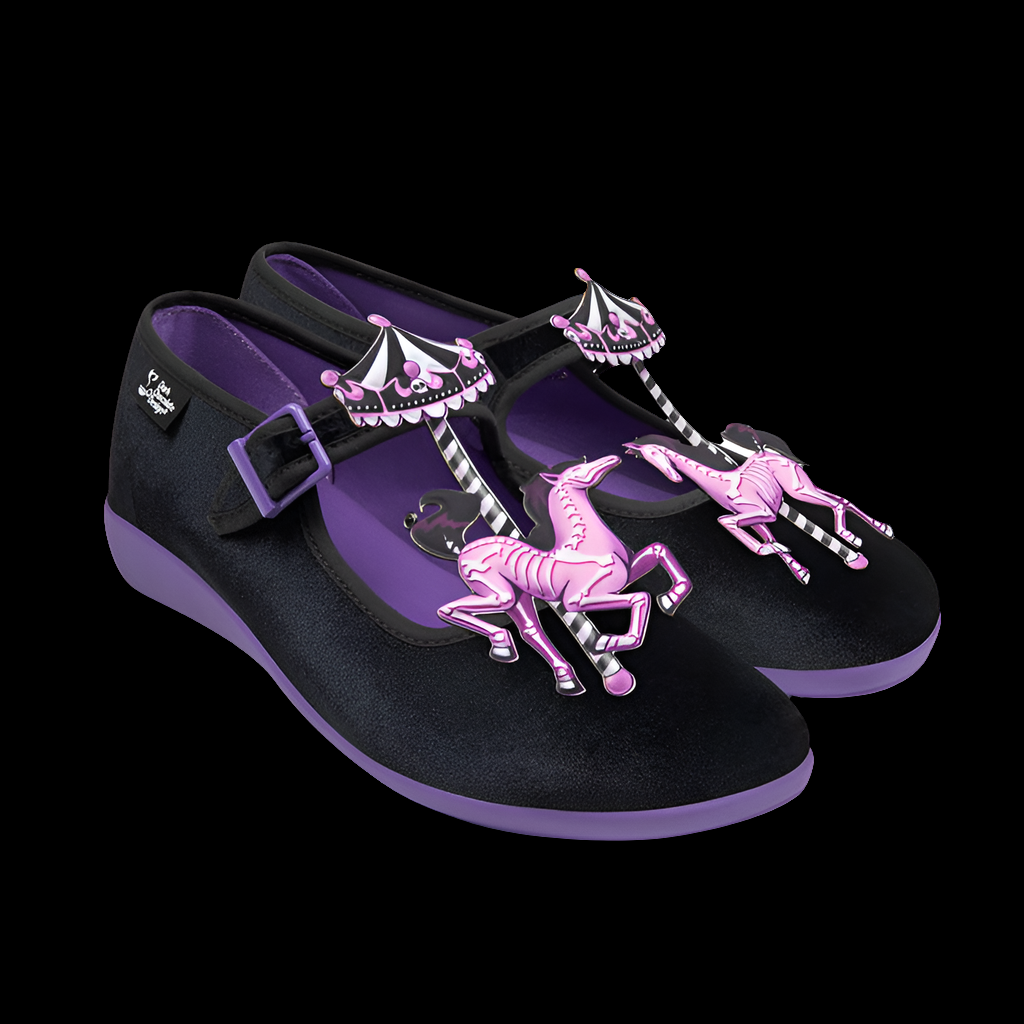 Hot Chocolate Design (Dark Chocolate) Chocolaticas® Spectral Ride Mary Jane Flats Shoes