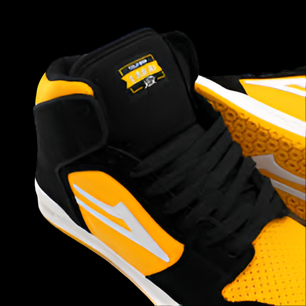 Lakai Telford XLK Hi-Top Black/Yellow Suede