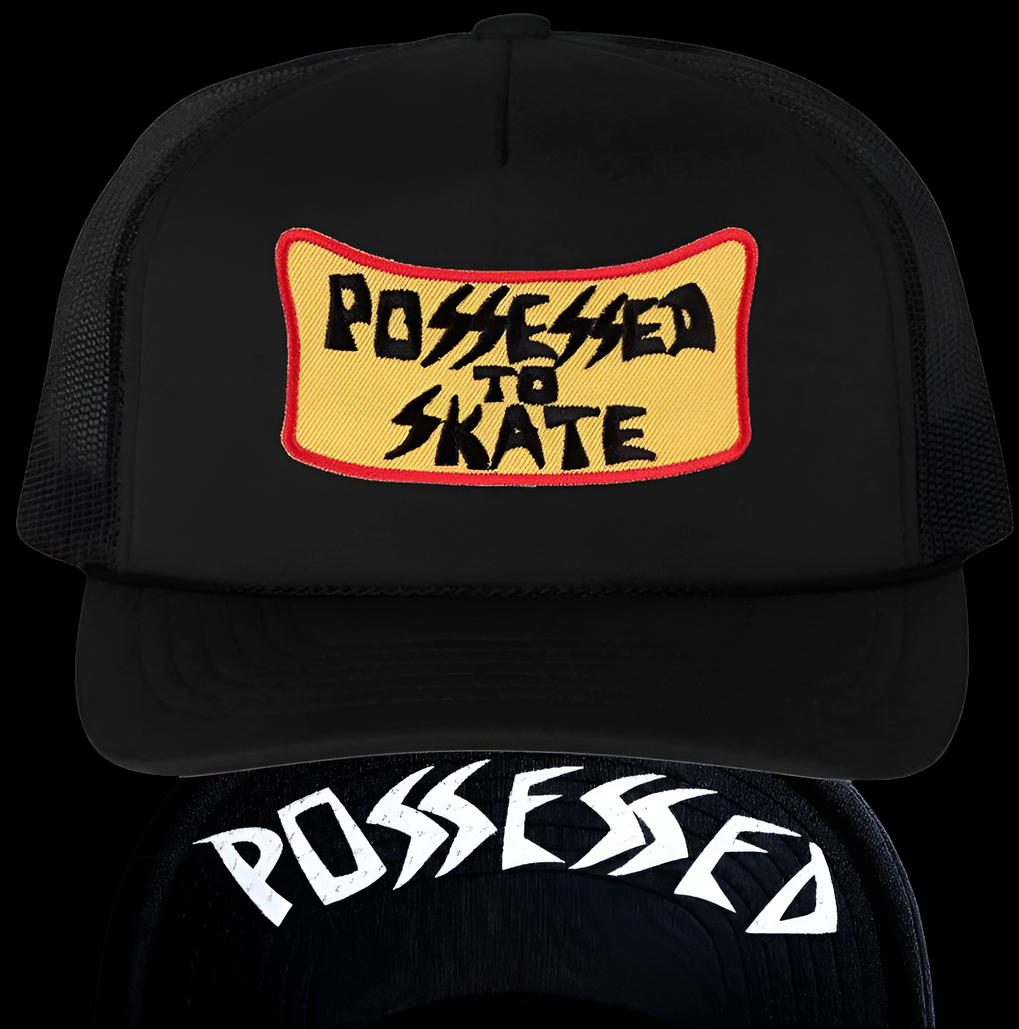 Dogtown x Suicidal Tendencies Possessed to Skate Flip Mesh Trucker Hat