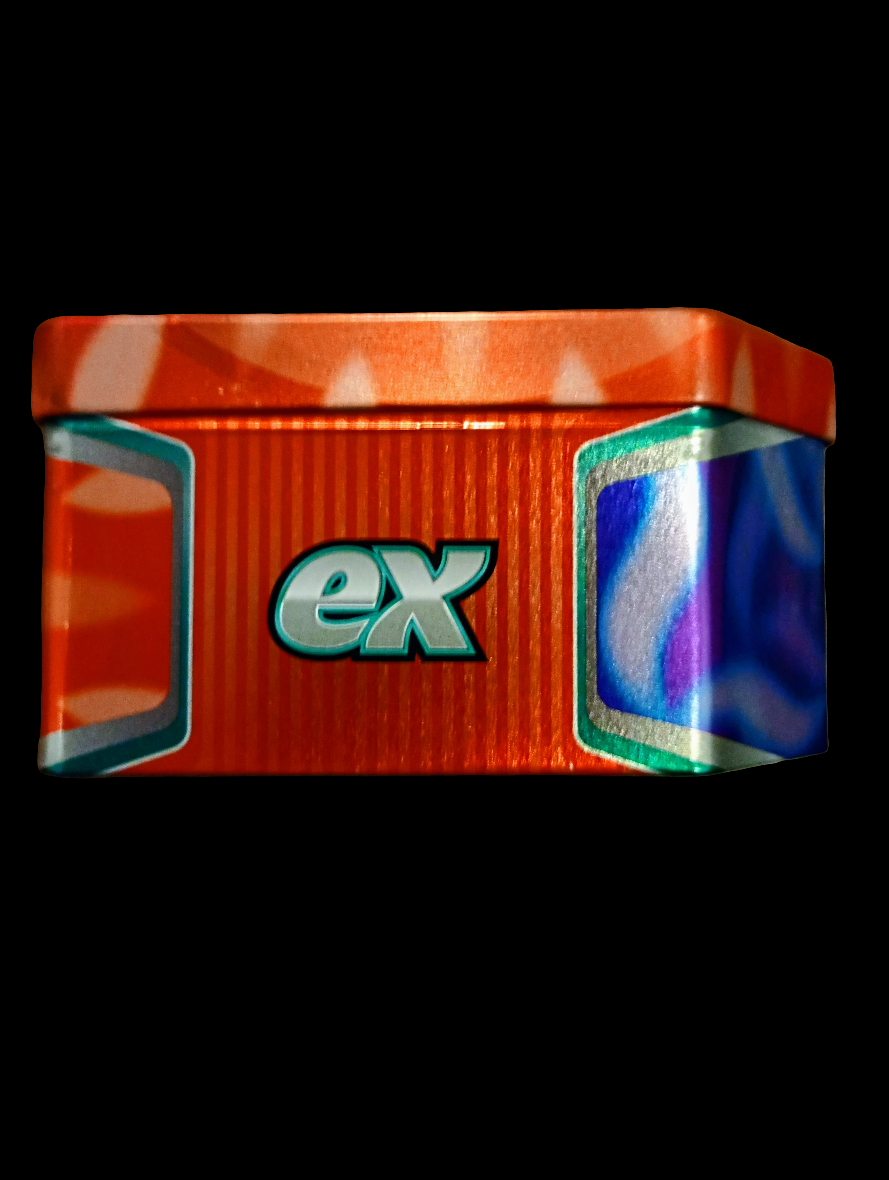 Pokémon TCG: Paldea Legends Koraidon EX Metal Collectors Tin Keepsake/Storage (empty box)