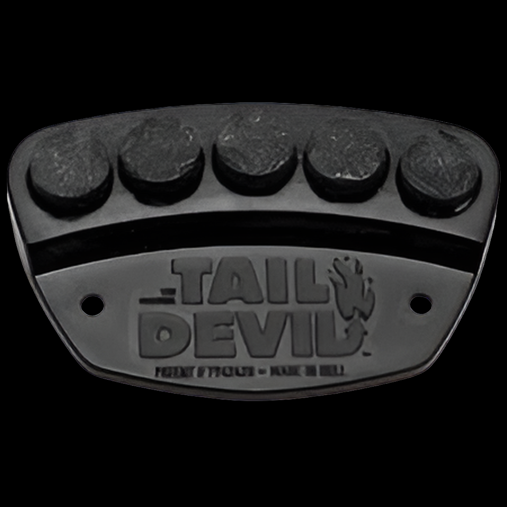 Tail Devils - Spark Plate for Skateboard (Black)