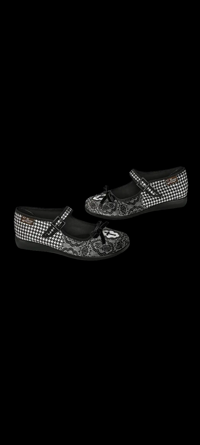 Hot Chocolate Design (Dark Chocolate) Chocolaticas® Victorian Simonette Goth Mary Jane Shoes