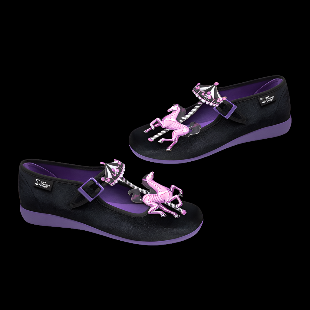 Hot Chocolate Design (Dark Chocolate) Chocolaticas® Spectral Ride Mary Jane Flats Shoes