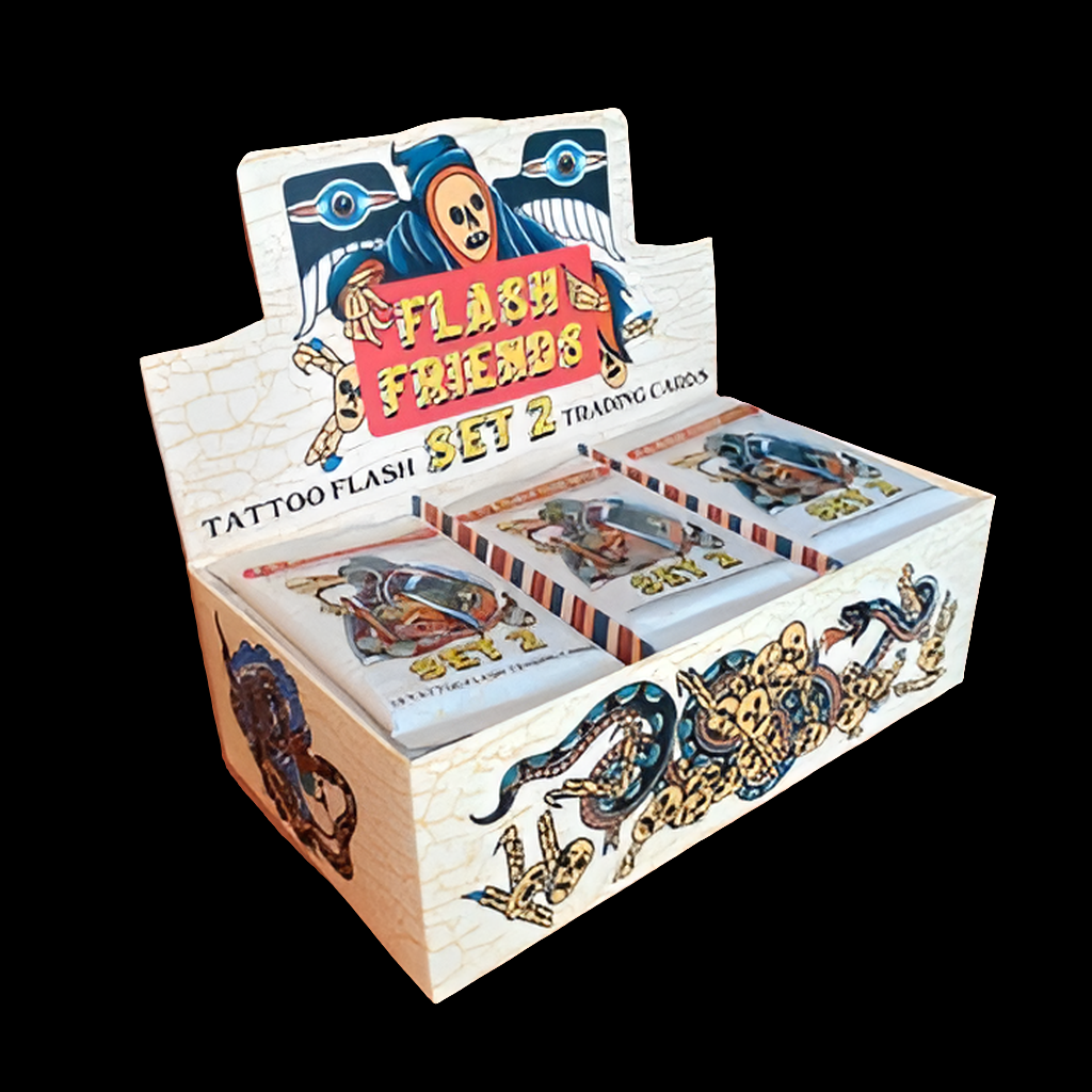 Crocodile Jackson Flash Friends Ser. 2 Tattoo trading cards