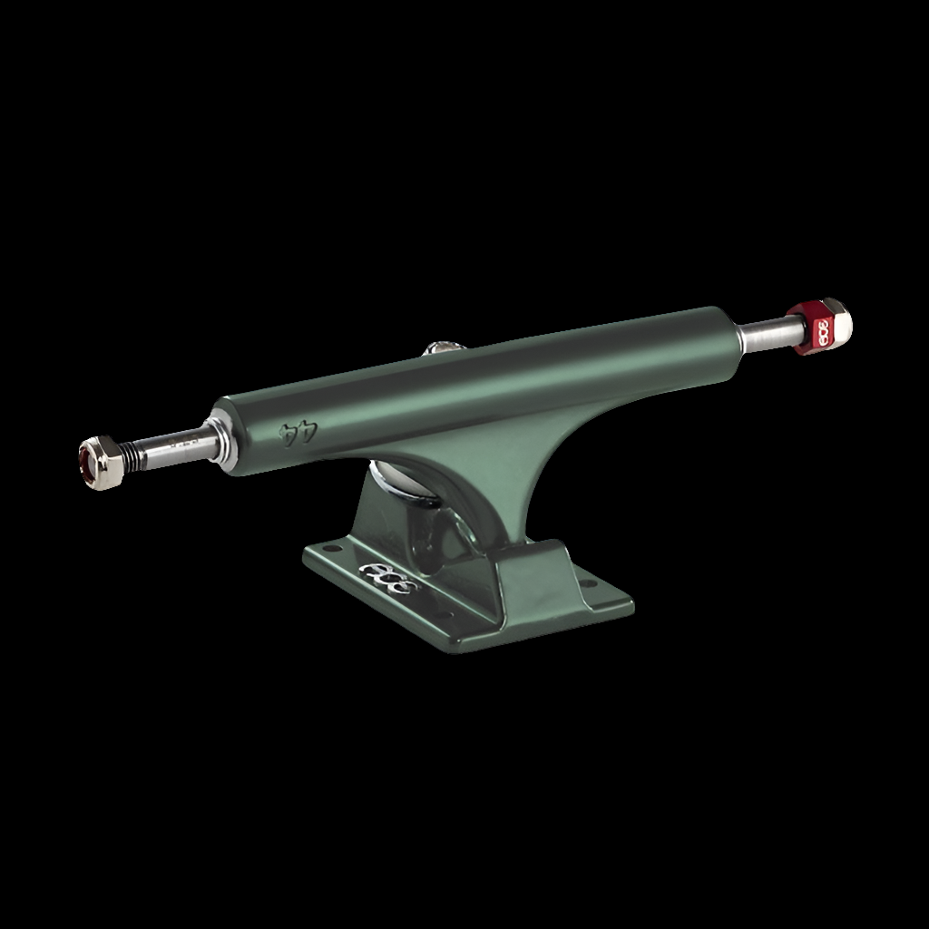 ACE AF1 Green Ranger Skate Trucks with rethreading nut