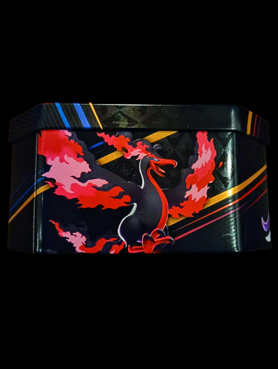 Pokémon TCG: Crown Zenith Galarian Articuno Metal Collectors Tin Keepsake/Storage (empty box)