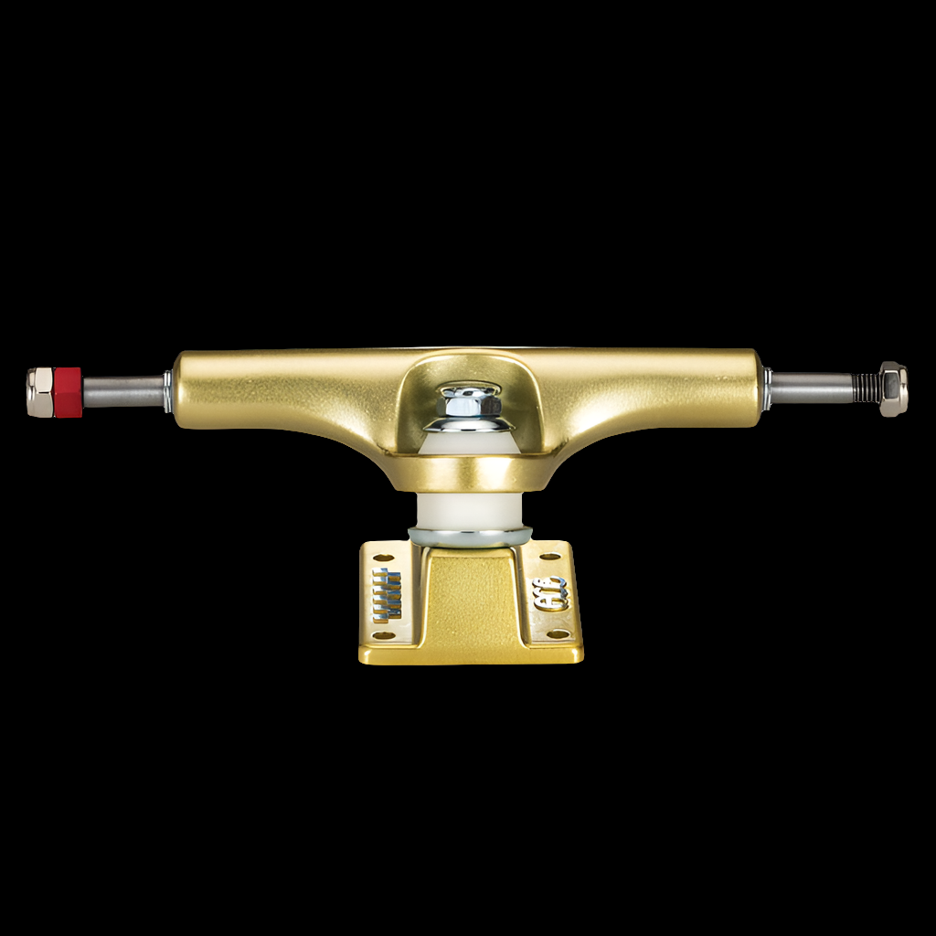 ACE AF1 Gold 44 Skate Trucks with rethreading nut (fits 8.1" - 8.38")