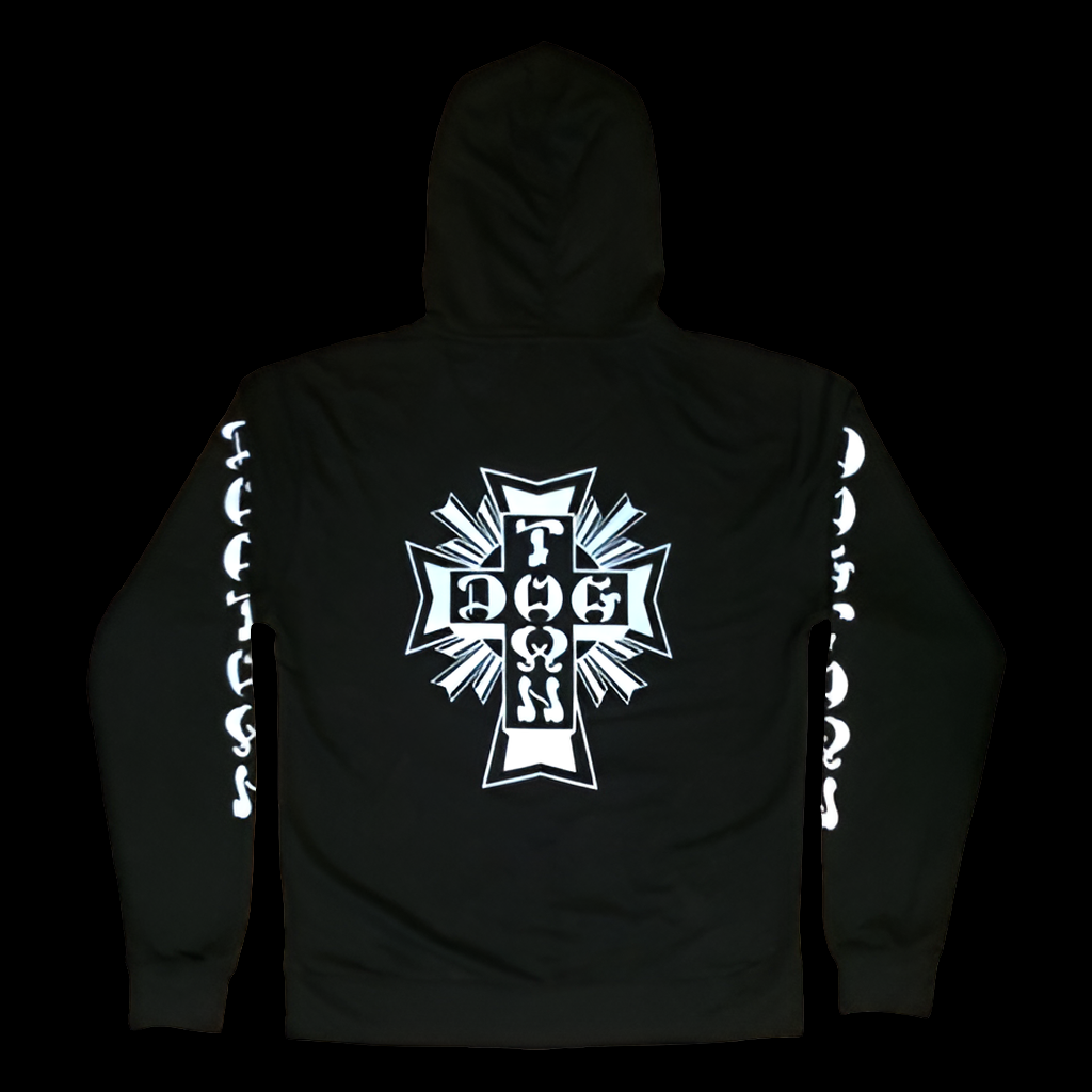 Dogtown Cross Logo Zip-up Hoodie
