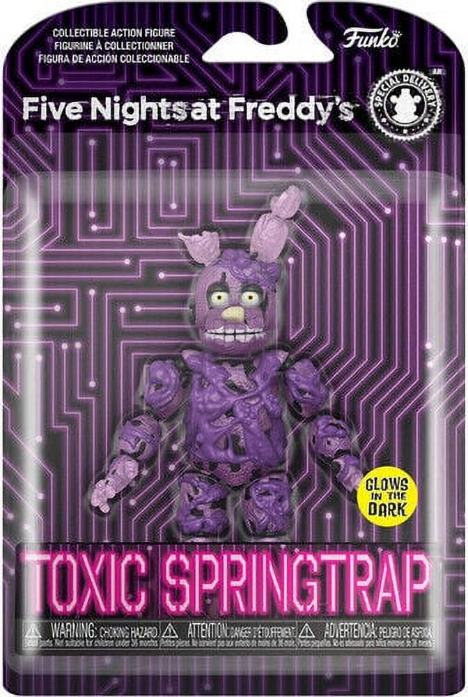 Funko Five Nights at Freddys (FNAF) Toxic Springtrap GITD glow figure