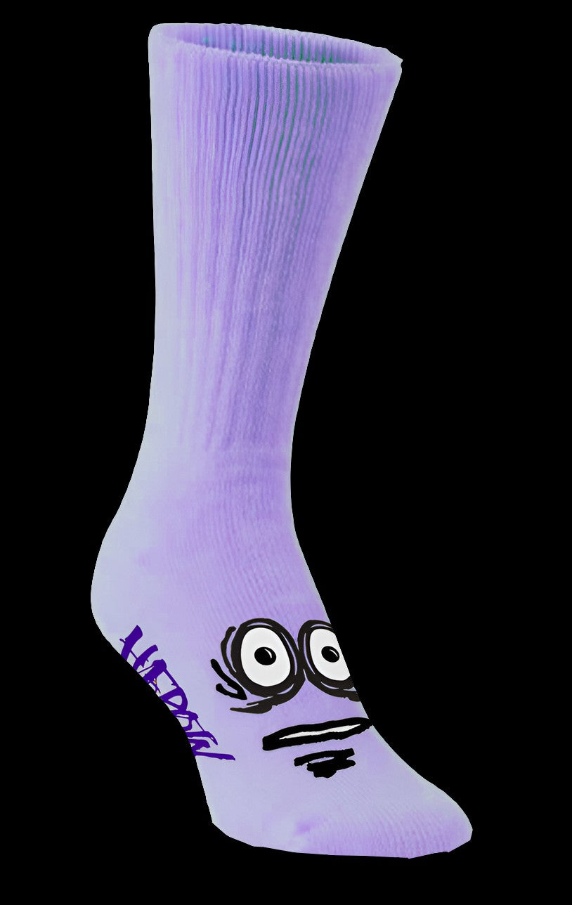Heroin Big Egg Lavender Socks
