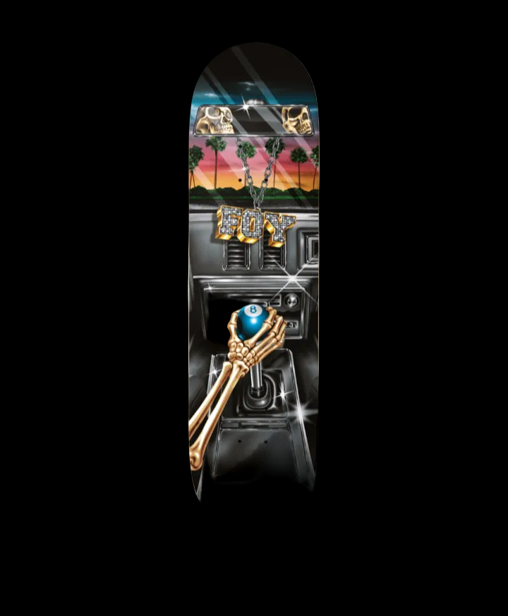 Deathwish Skateboards Jamie Foy Samborghini Collection 3 Pro Skate Decks (Full Set)