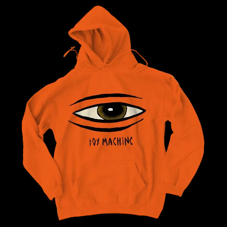 Toy Machine Skateboards Sect Eye Orange Pullover Hoodie