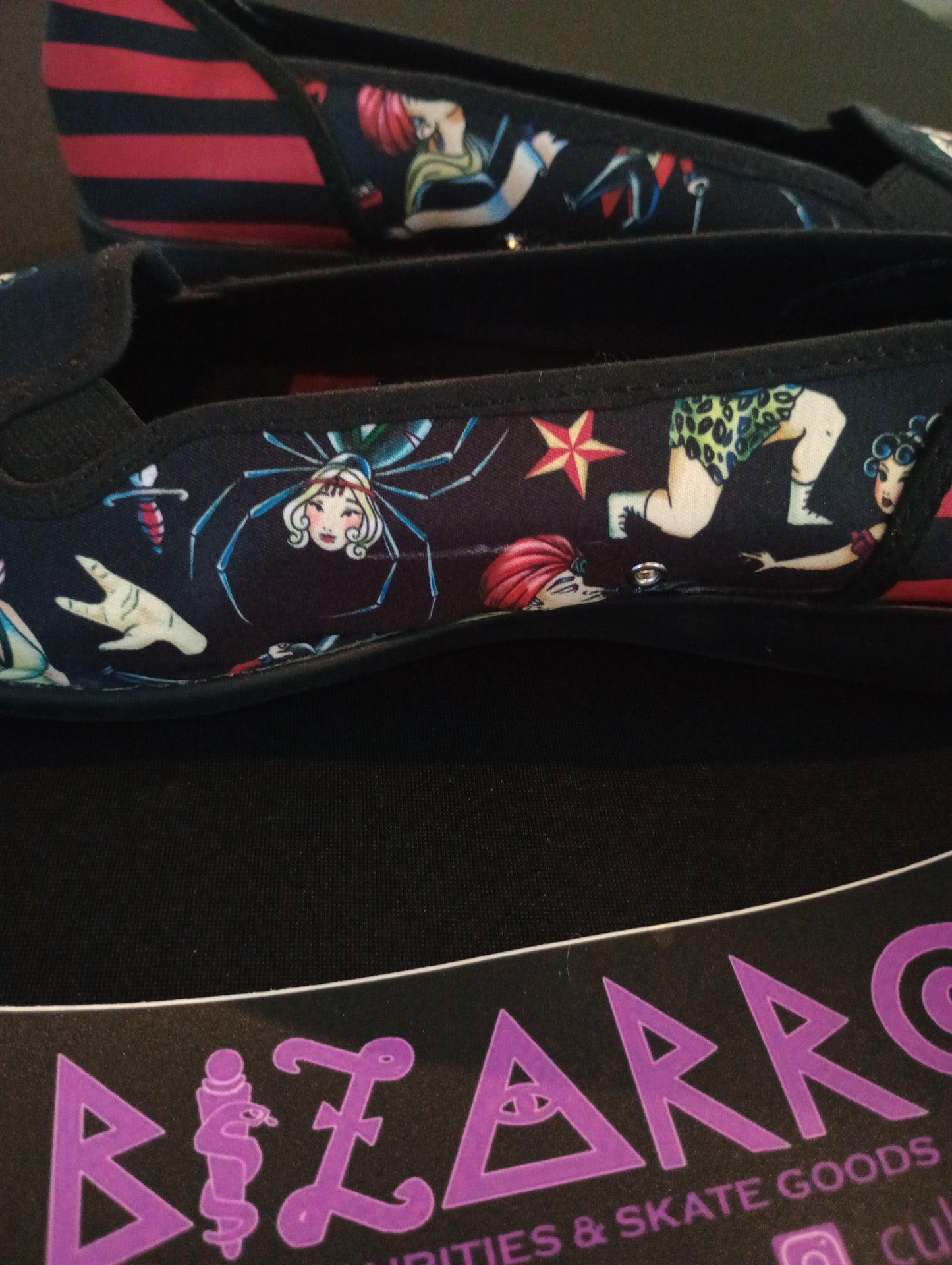 Hot Chocolate Design Chocolaticas® (Retired) Flats Freak Side Show Carnival Shoes