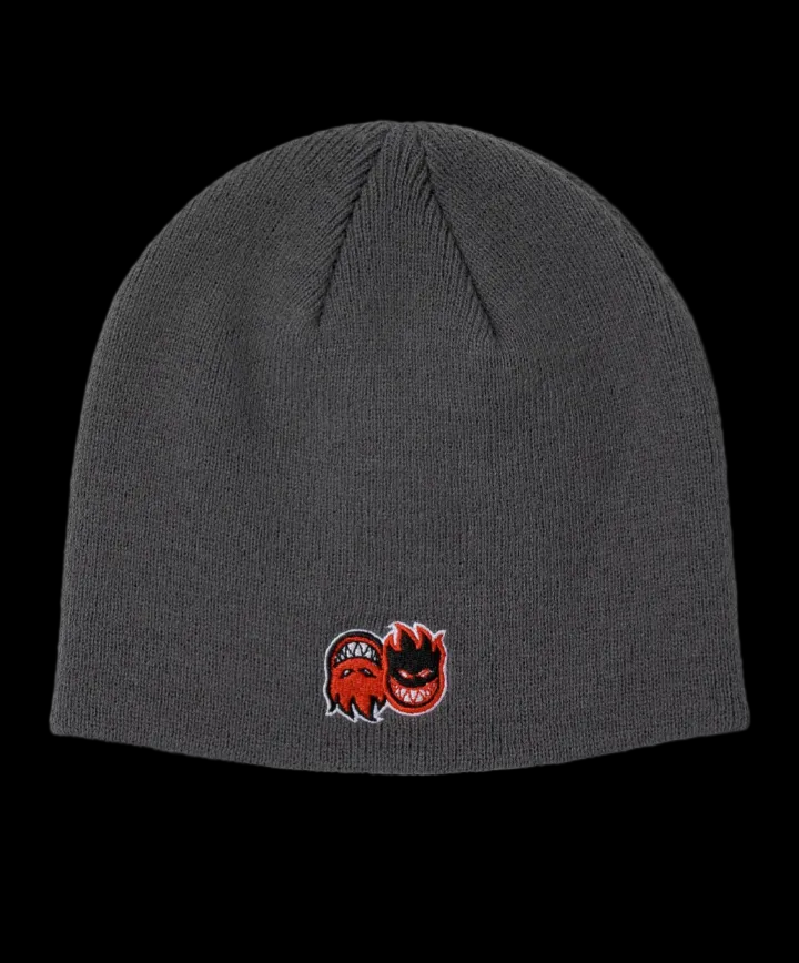 Spitfire Eternal Skully Charcoal Grey Beanie