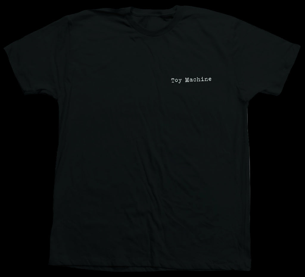 Toy Machine Templeton Charred Cross Black Skate Shirt