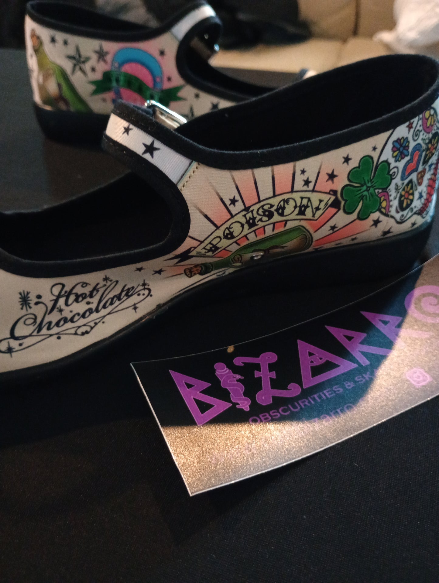 Hot Chocolate Design Chocolaticas® Tattooed Gypsy Love Women's Mary Jane Flat shoes