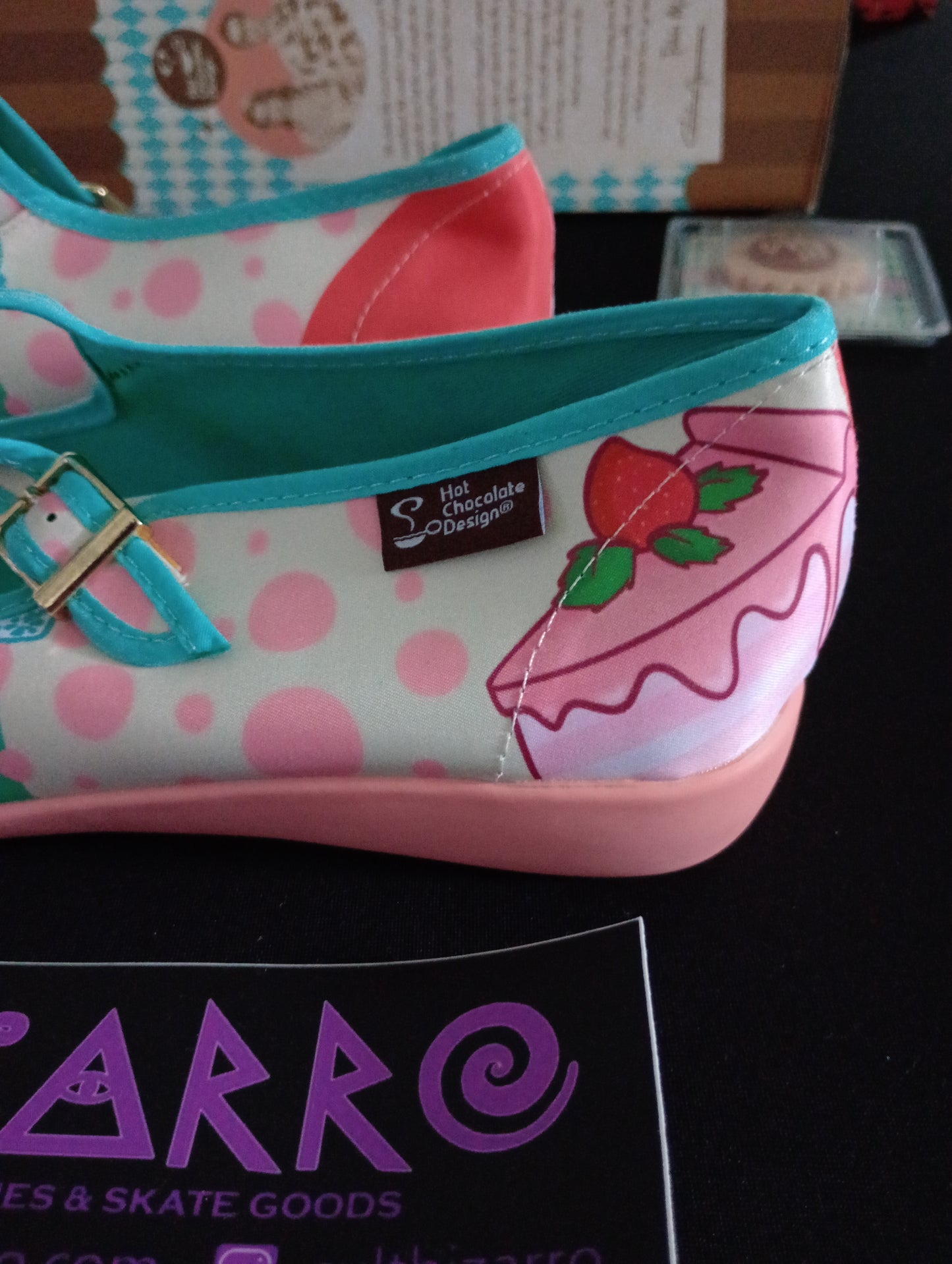 Hot Chocolate Design Chocolaticas® Rainbow Cake Flats Summer Shoes