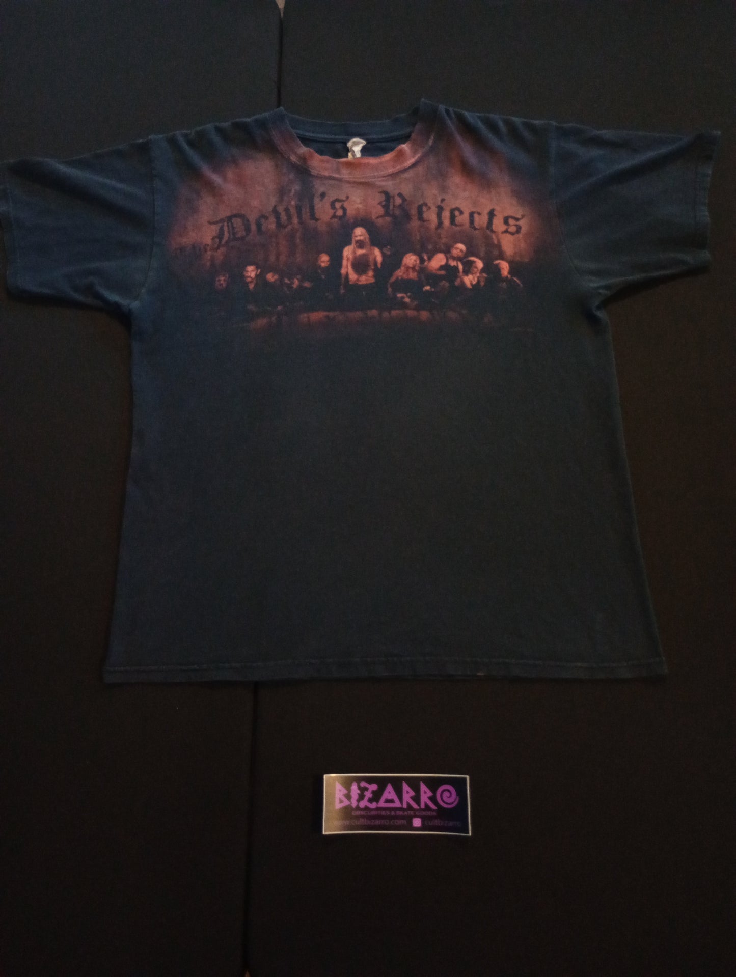 Vintage 2009 The Devils Rejects Horror Film Rob Zombie Promo Last Supper Shirt Large
