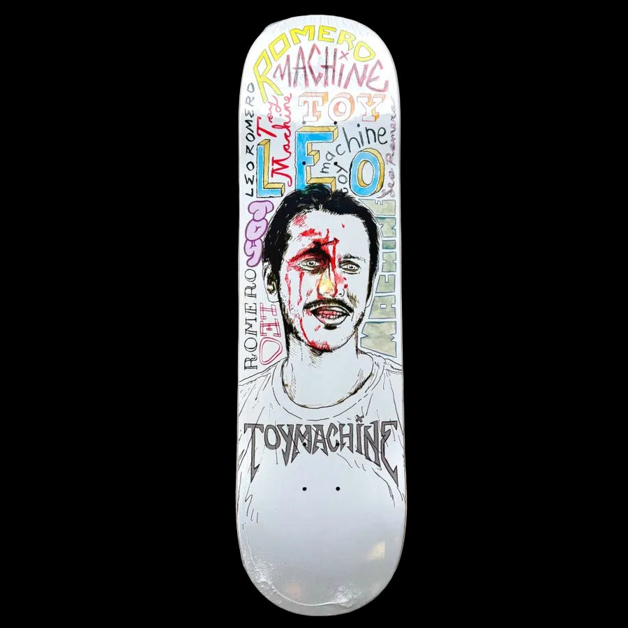 Toy Machine Mi Cara Leo Romero Pro Skate Deck 8.38"