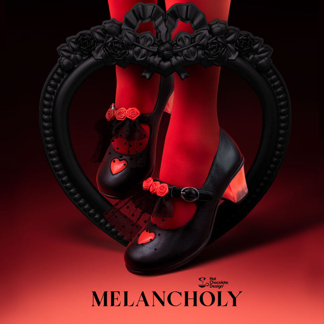 Hot Chocolate Design Chocolaticas® Mid Heels Melancholy Women's Shoes