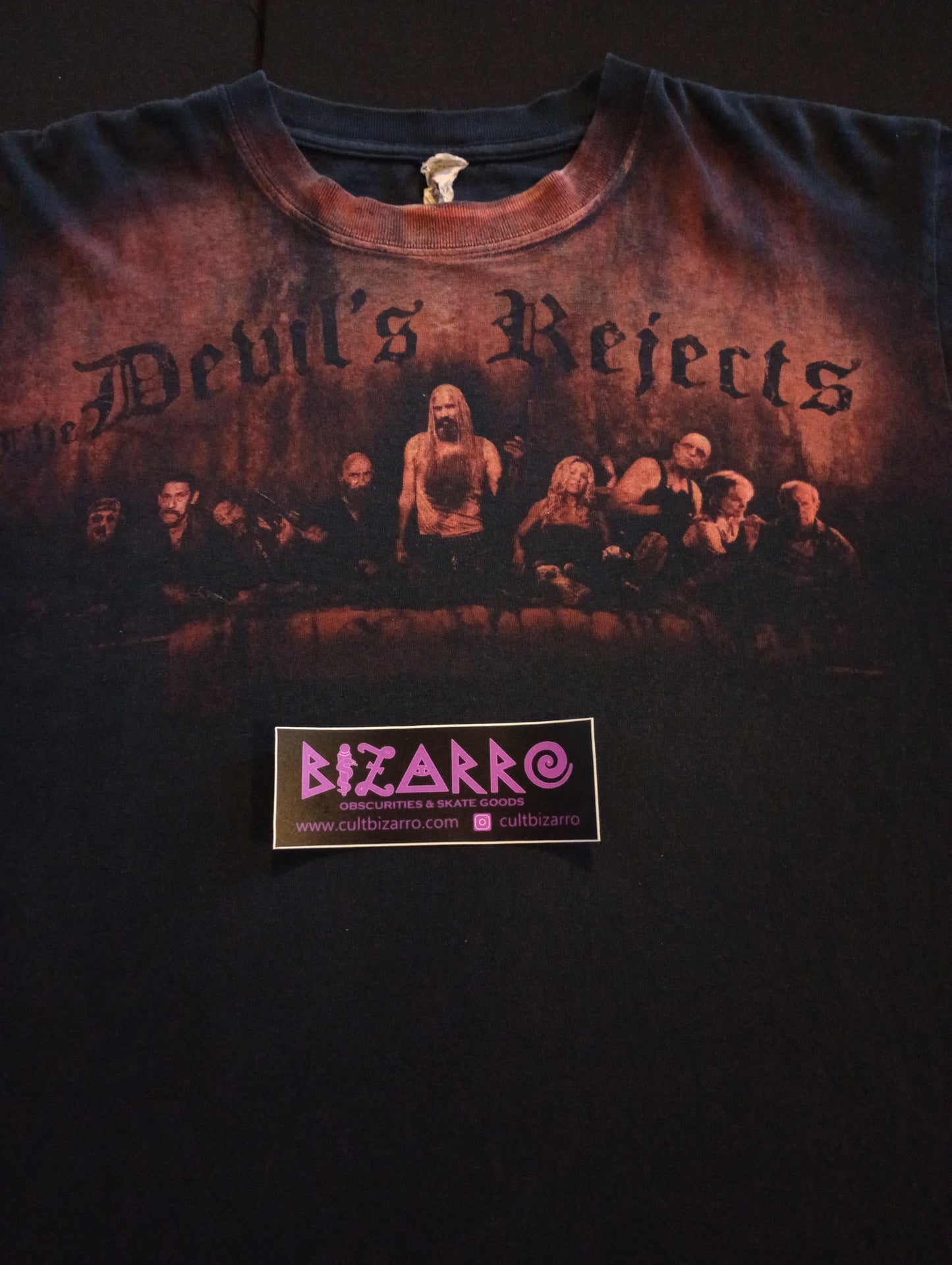 Vintage 2009 The Devils Rejects Horror Film Rob Zombie Promo Last Supper Shirt Large