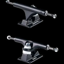 ACE AF1 Black Skate Trucks with rethreading nut