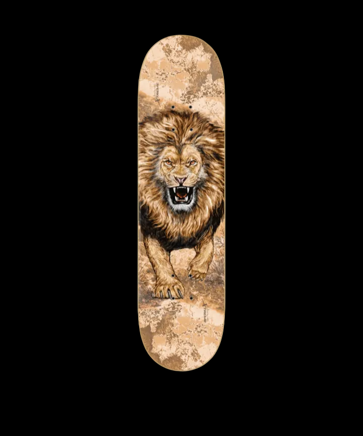 Zero Skateboards x RealTree "Lion" Tommy Sandoval Pro Skate Deck 8.25"