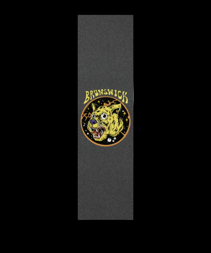 Brunswick "El Gato" Horror Themed Black Grip Tape 9" x 33"