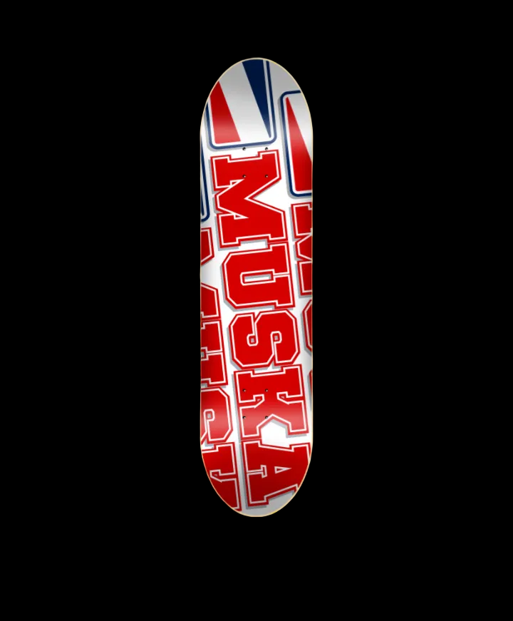 Shorty's Muska Long Icon Chad Muska Pro Skate Deck 8"