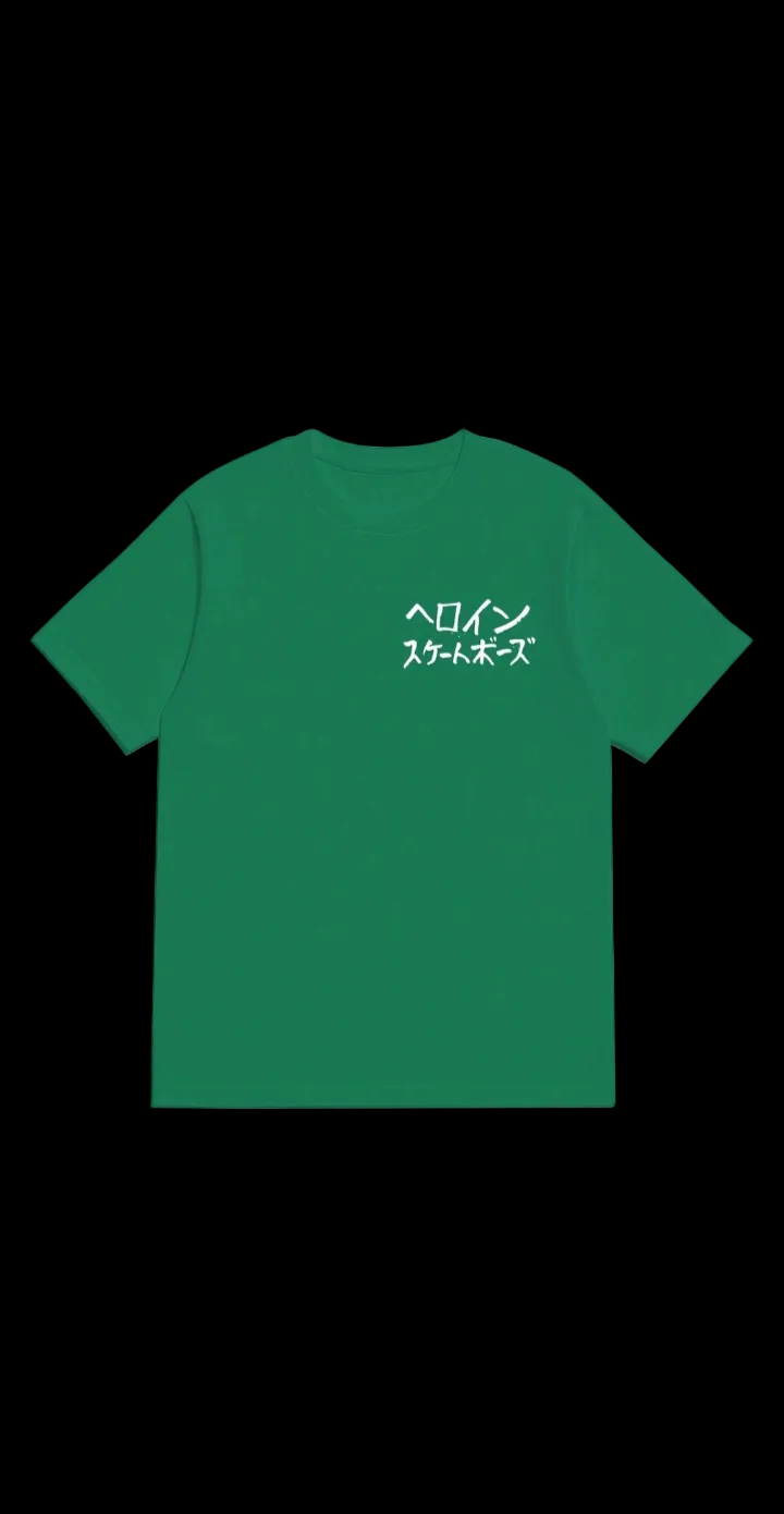 Heroin Skateboards The Watermelon Green Shirt