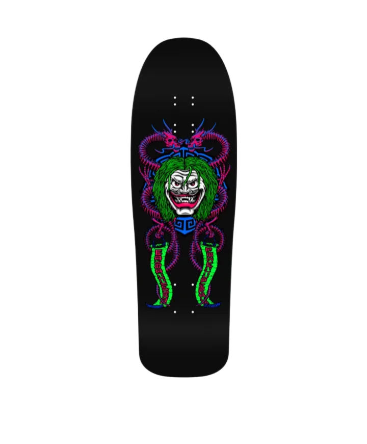 Powell Peralta "Mask" Blacklight Steve Caballero Pro Shaped Skate Deck 9.75" x 31.12"