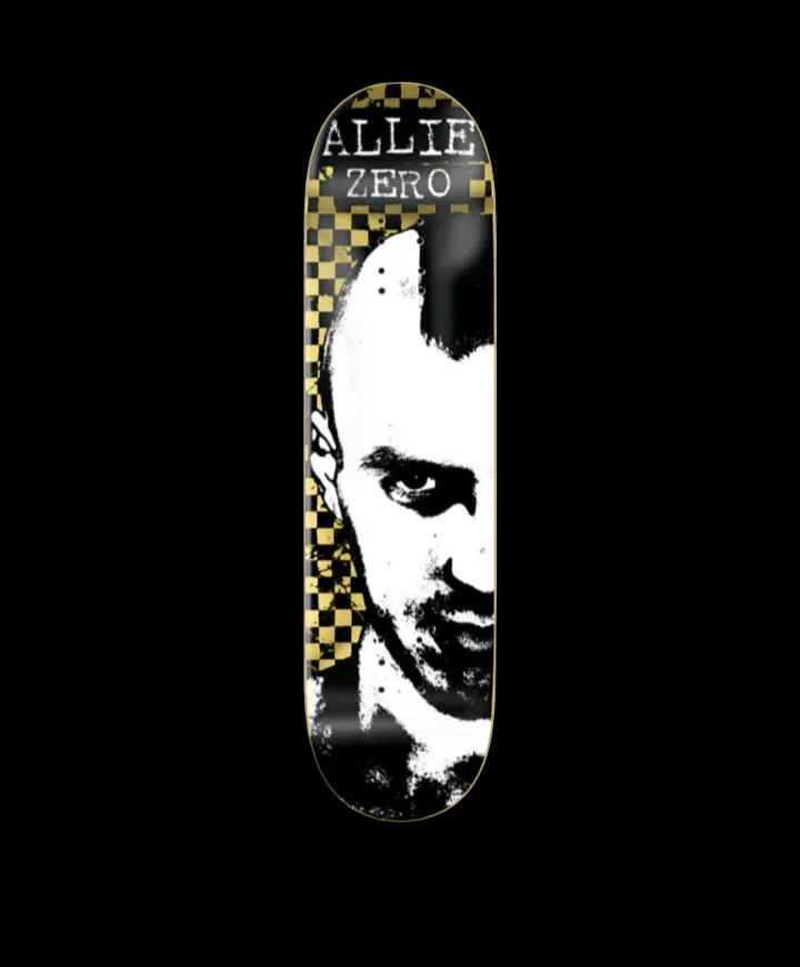 Zero Skateboards "Taxi Driver" Deniro/Scorcese Cult Film Reissue Jon Allie Pro Skate Deck 8.5"