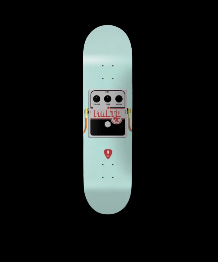 Girl "Stomp" Electro Harmonix Big Muff Malto Pro Skate Deck 8"