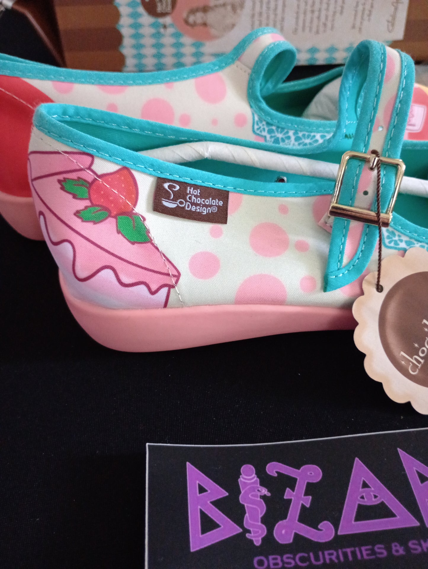 Hot Chocolate Design Chocolaticas® Rainbow Cake Flats Summer Shoes