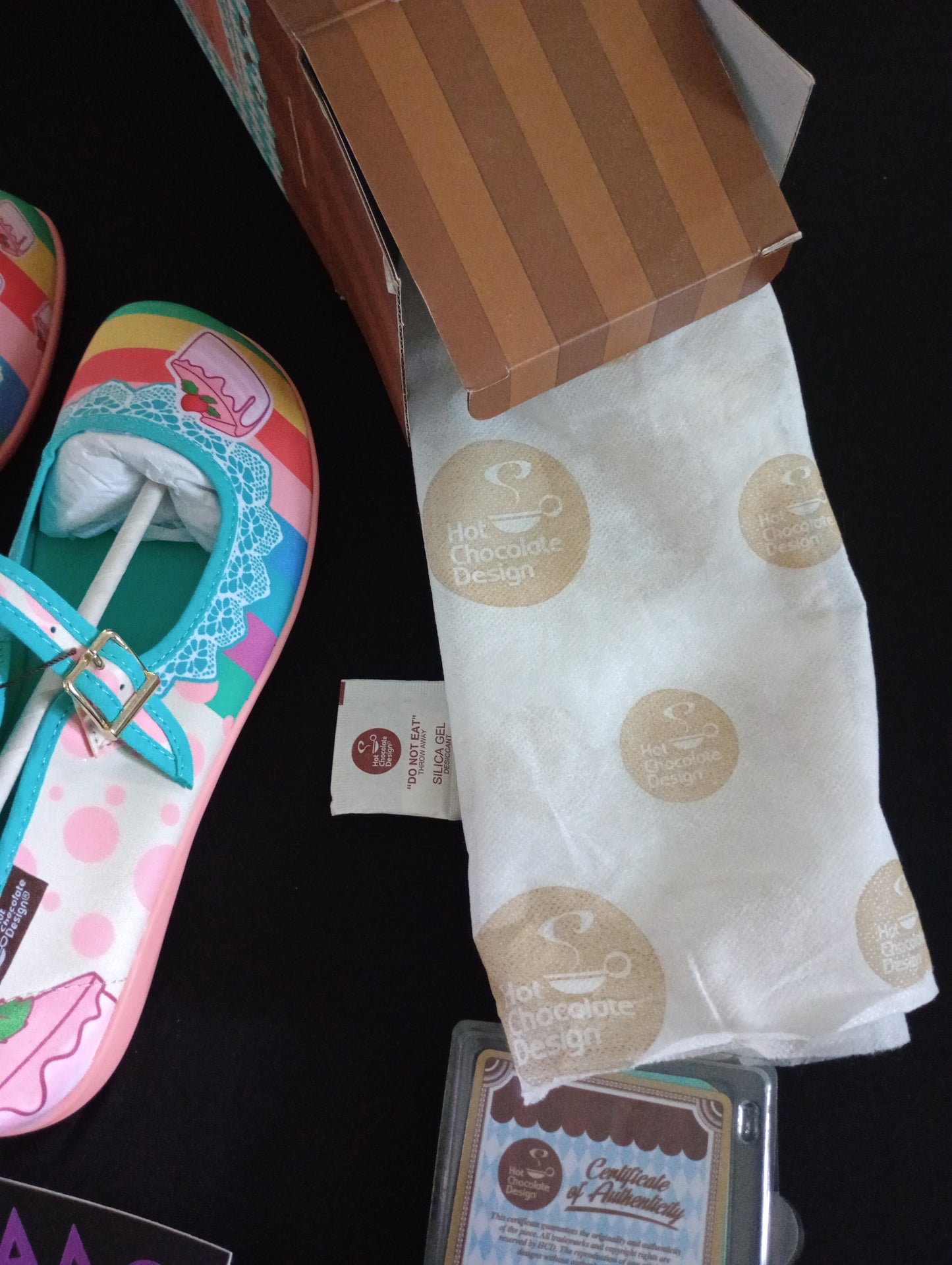 Hot Chocolate Design Chocolaticas® Rainbow Cake Flats Summer Shoes