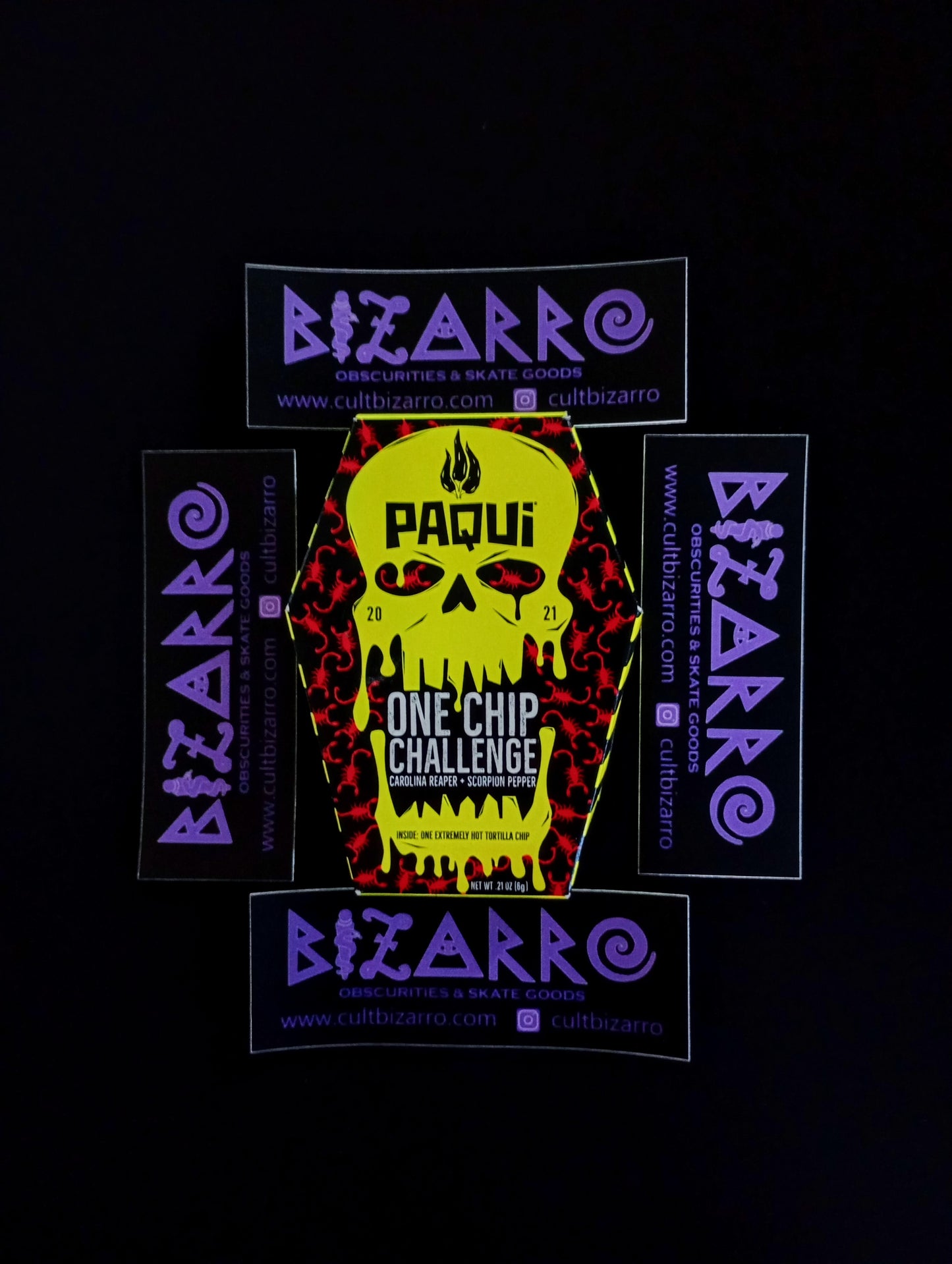 Paqui One Chip Challenge 2021 *Banned - Collectible Item Only*