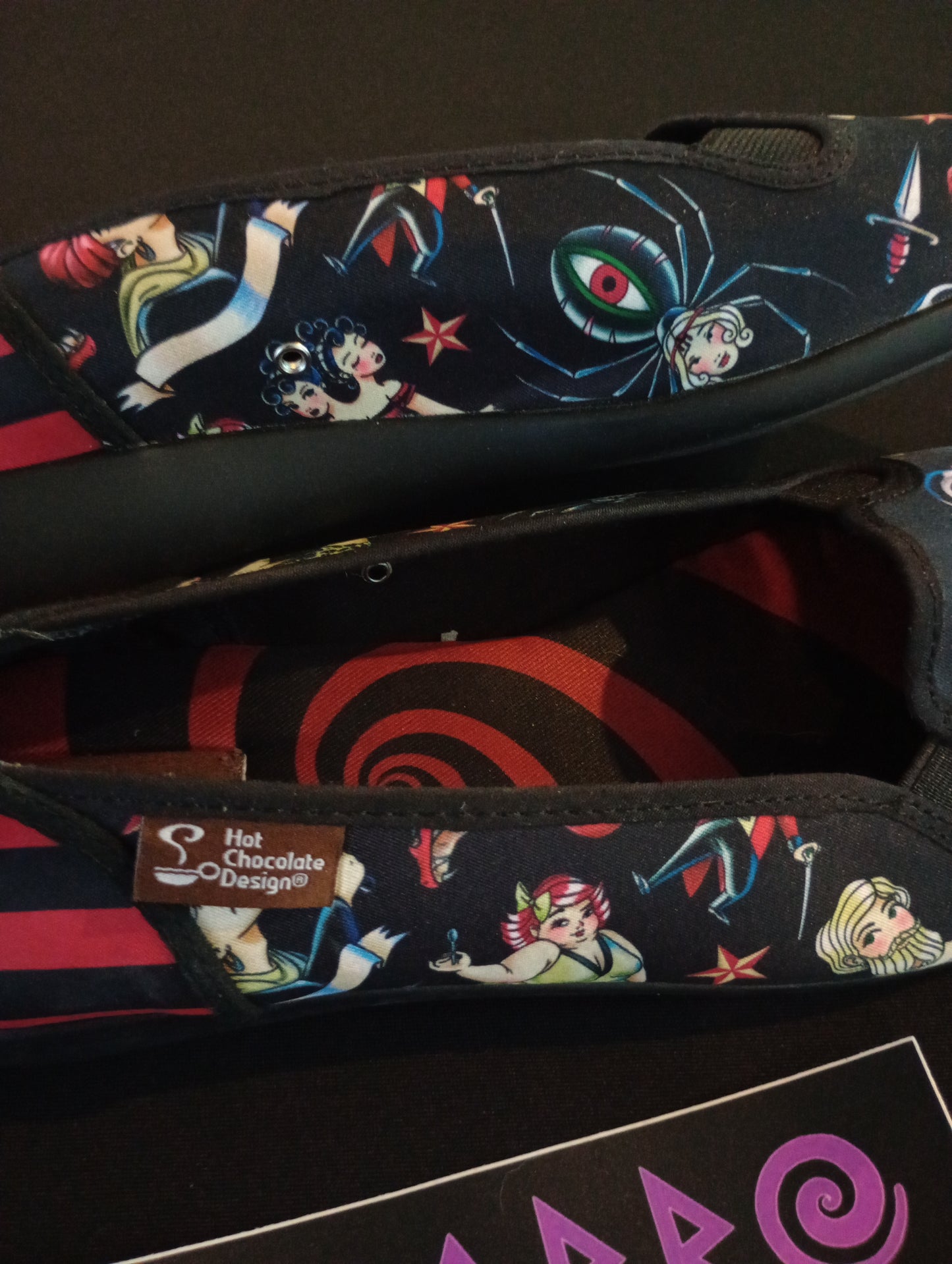 Hot Chocolate Design Chocolaticas® (Retired) Flats Freak Side Show Carnival Shoes
